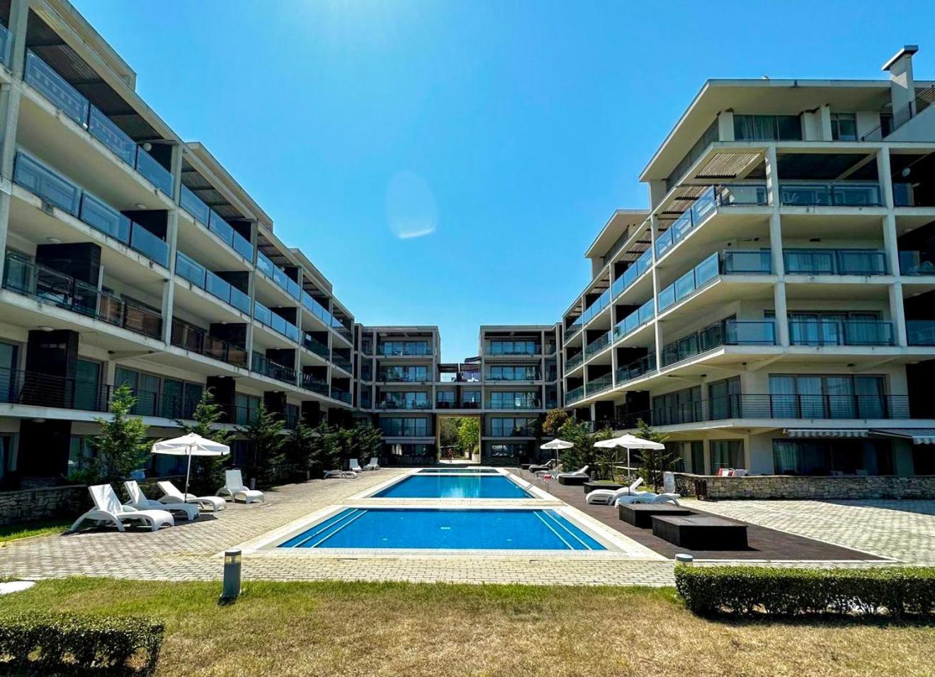 Sea View Penthouse Lejlighed Obzor Eksteriør billede