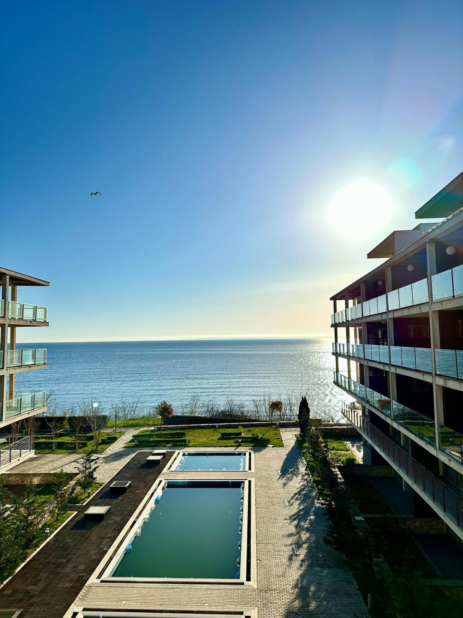 Sea View Penthouse Lejlighed Obzor Eksteriør billede